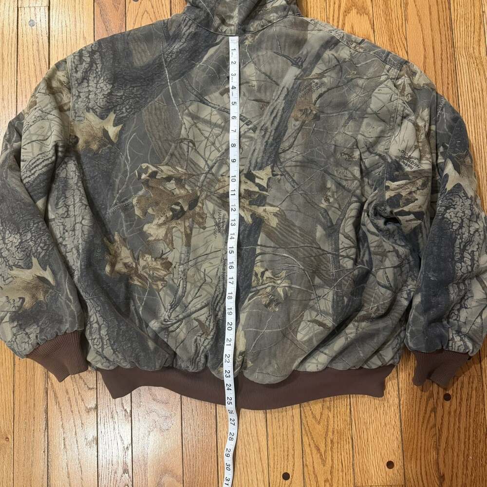 Walls Realtree Hardwoods HD Camo Insulated Hooded Hunting Jacket Men’s XL - Picture 9 of 11